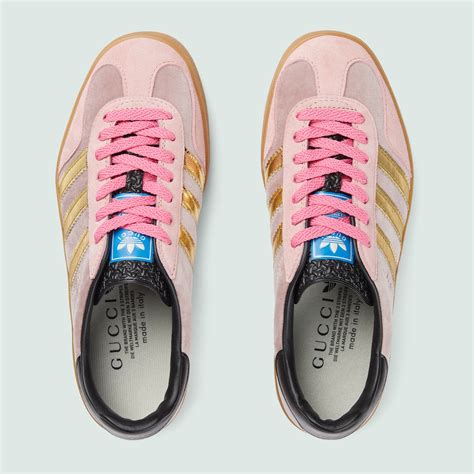 pink adidas x gucci|adidas x gucci gazelle pink.